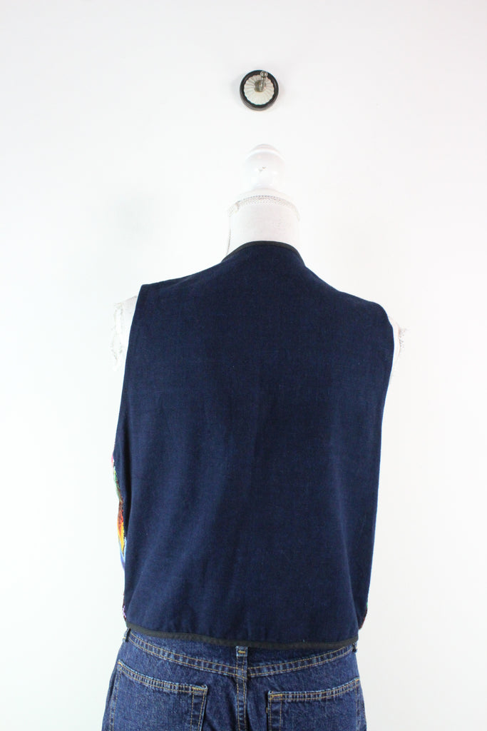 Vintage Colorful Vest (M) - ramanujanitsez