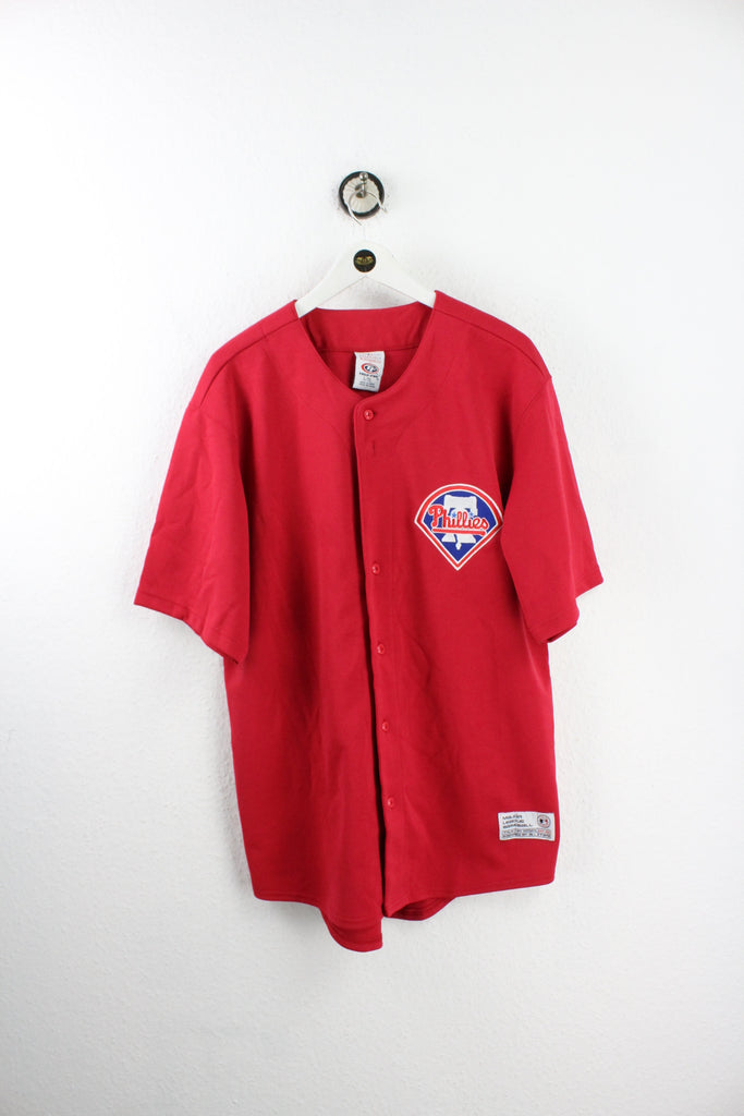 Vintage Phillies Baseball Jersey (L) - ramanujanitsez