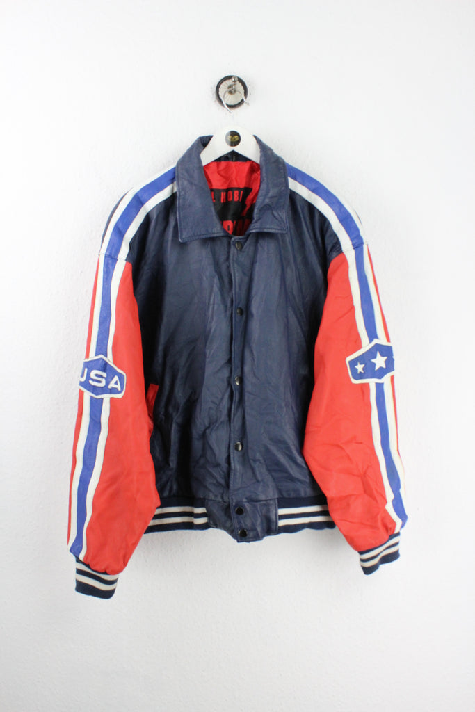 Vintage USA Leather Jacket (L) - ramanujanitsez Online