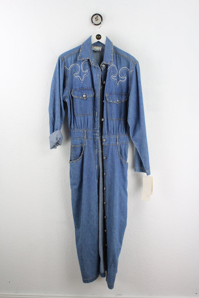 Vintage Jeans Dress (S) - ramanujanitsez