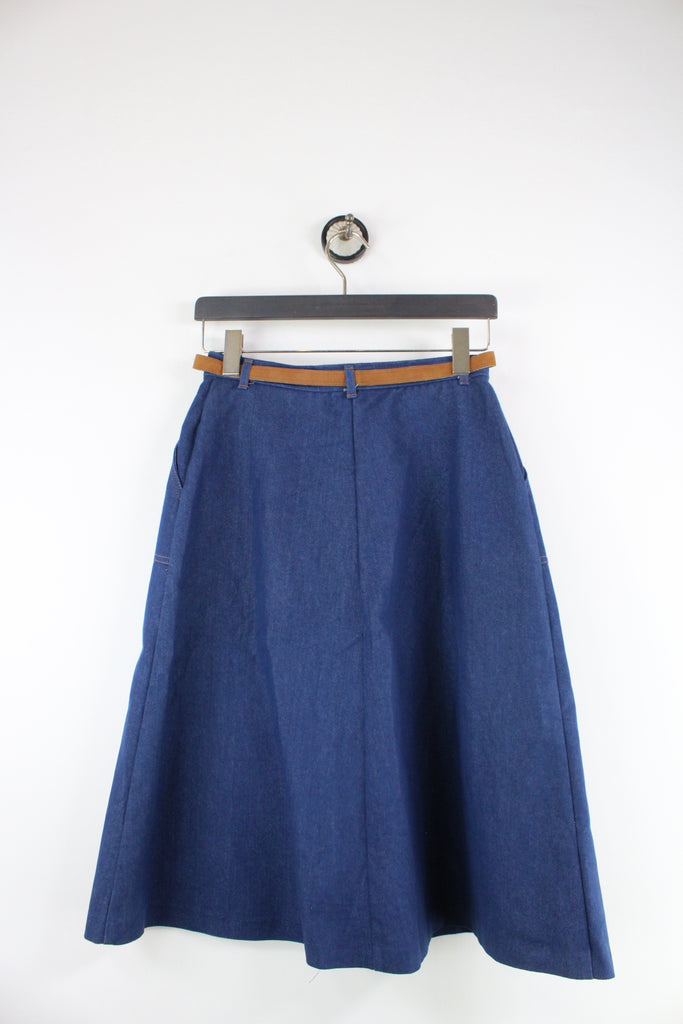 Vintage Koret City Blues Skirt (L) - ramanujanitsez