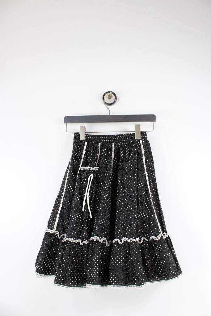 Vintage Dot Skirt (M) - ramanujanitsez