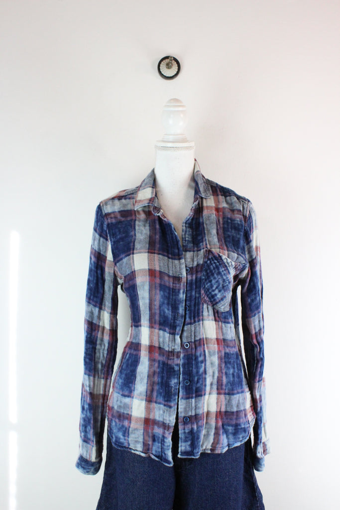 Vintage Bella Dahl Flannel Shirt (M) - ramanujanitsez