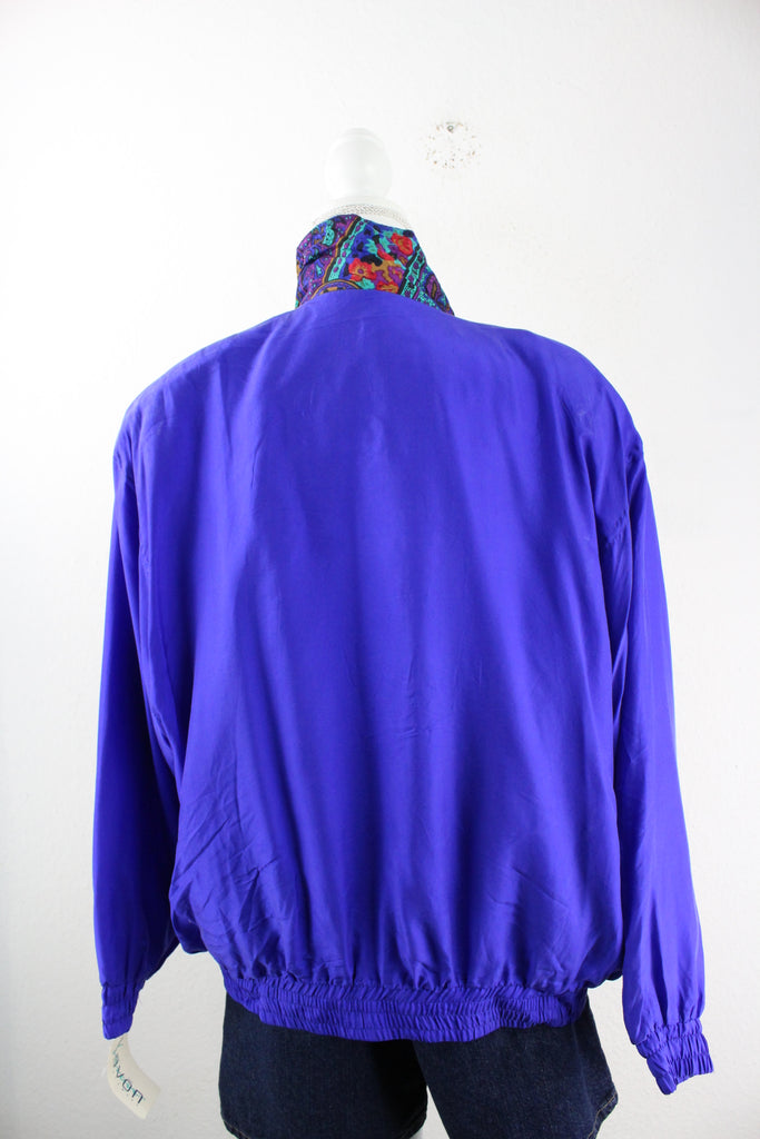 Vintage Blue Jacket (M) - ramanujanitsez Online