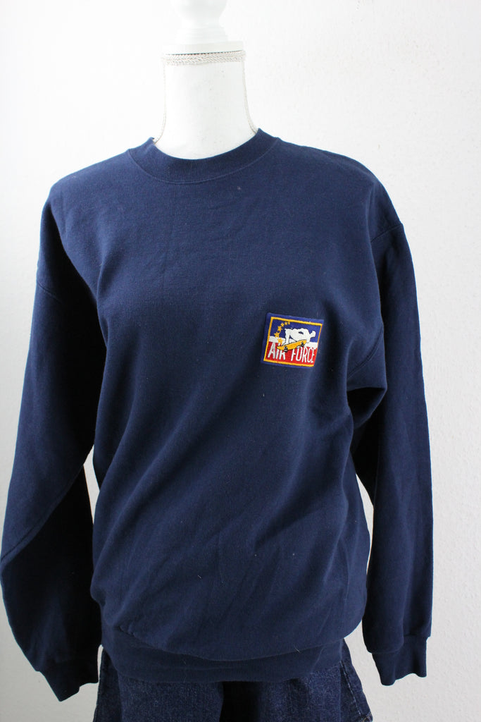 Vintage Air Force Sweatshirt (M) - ramanujanitsez Online