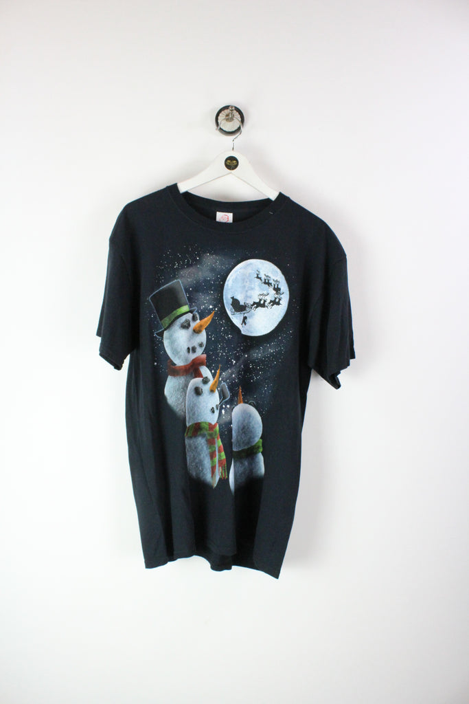 Vintage Snowmen T-Shirt (L) - ramanujanitsez