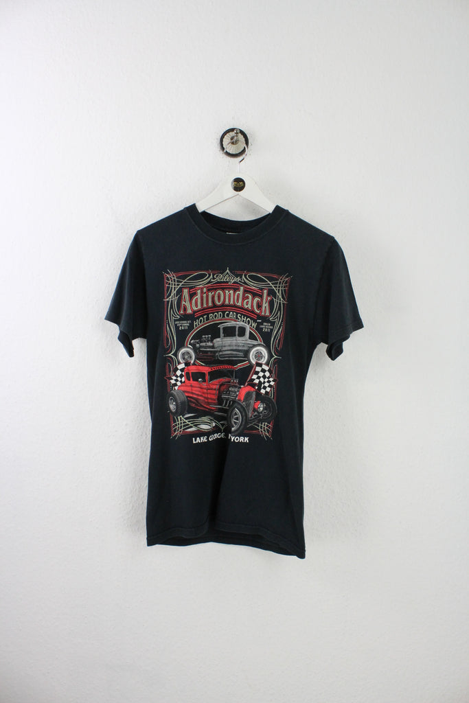 Vintage Adirondack Hot Rod Car Show T-Shirt (S) - ramanujanitsez