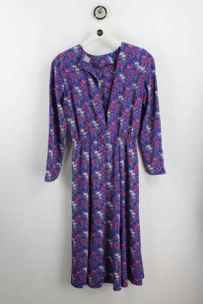 Vintage Purple Dress (M) - ramanujanitsez
