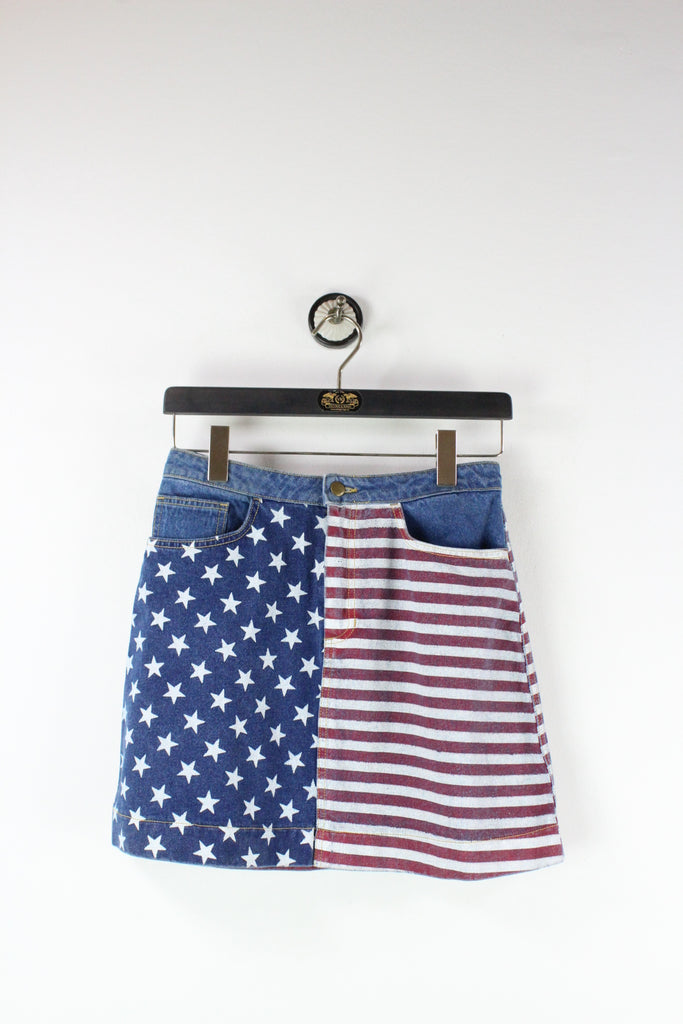 Vintage American Apparel Denim Skirt (M) - ramanujanitsez