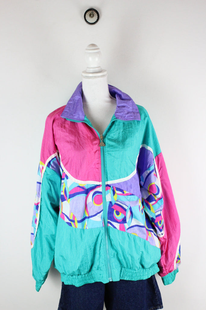 Vintage Colorful 80's Jacket ( L) - ramanujanitsez