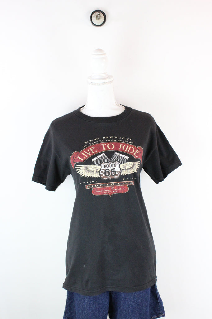 Vintage Route 66 T-Shirt (S) - ramanujanitsez