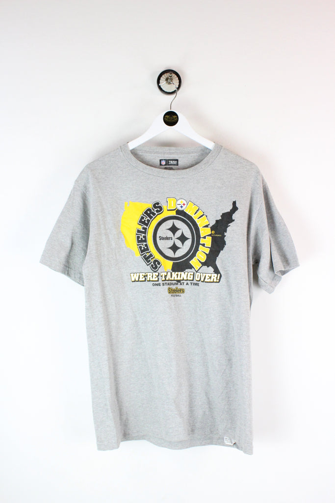 Vintage Steelers Football T-Shirt (M) - ramanujanitsez