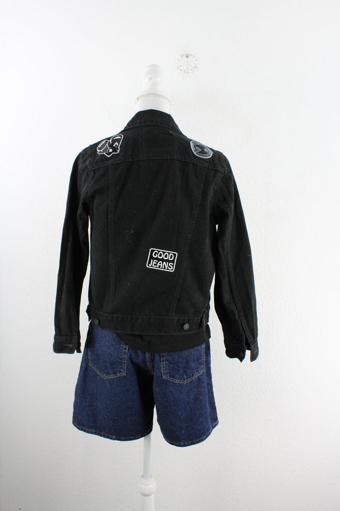 Vintage Black Levis Denim Jacket (M) - ramanujanitsez