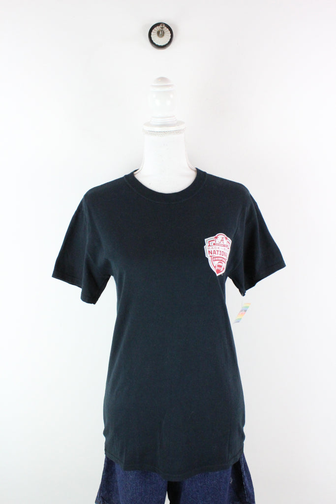 Vintage Football National Champions T-Shirt (S) - ramanujanitsez