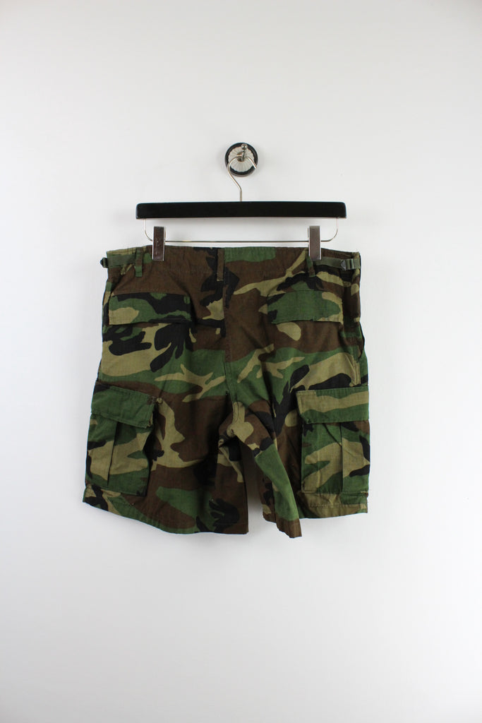Vintage Camouflage Shorts (L) - ramanujanitsez