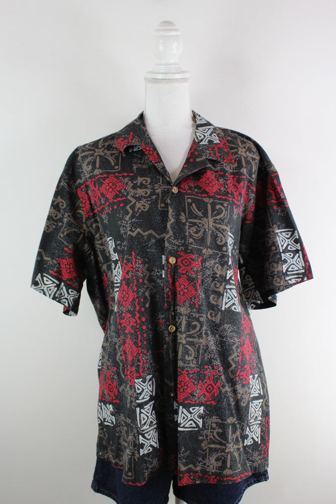 Vintage Rainbow Hawaii Shirt (L) - ramanujanitsez