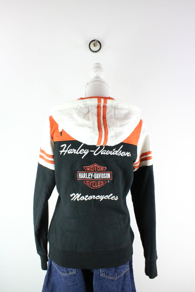 Vintage Harley Davidson Zip Hoodie (M) - ramanujanitsez