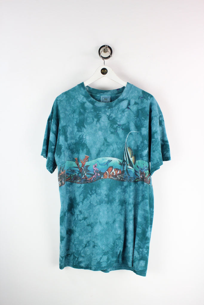 Vintage Batik Fish T-Shirt (L) - ramanujanitsez