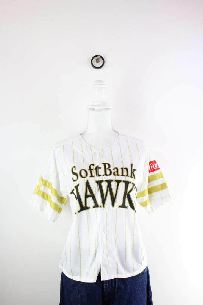Vintage Soft Bank Hawks Jersey (S) - ramanujanitsez