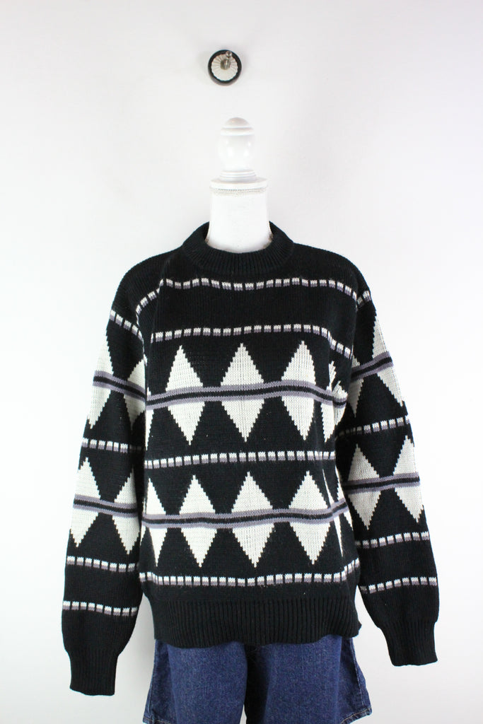 Vintage Sweater Graphix Pullover (M) - ramanujanitsez