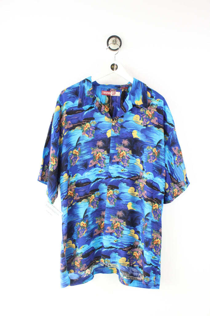 Vintage Blue Hawaii Shirt (M) - ramanujanitsez