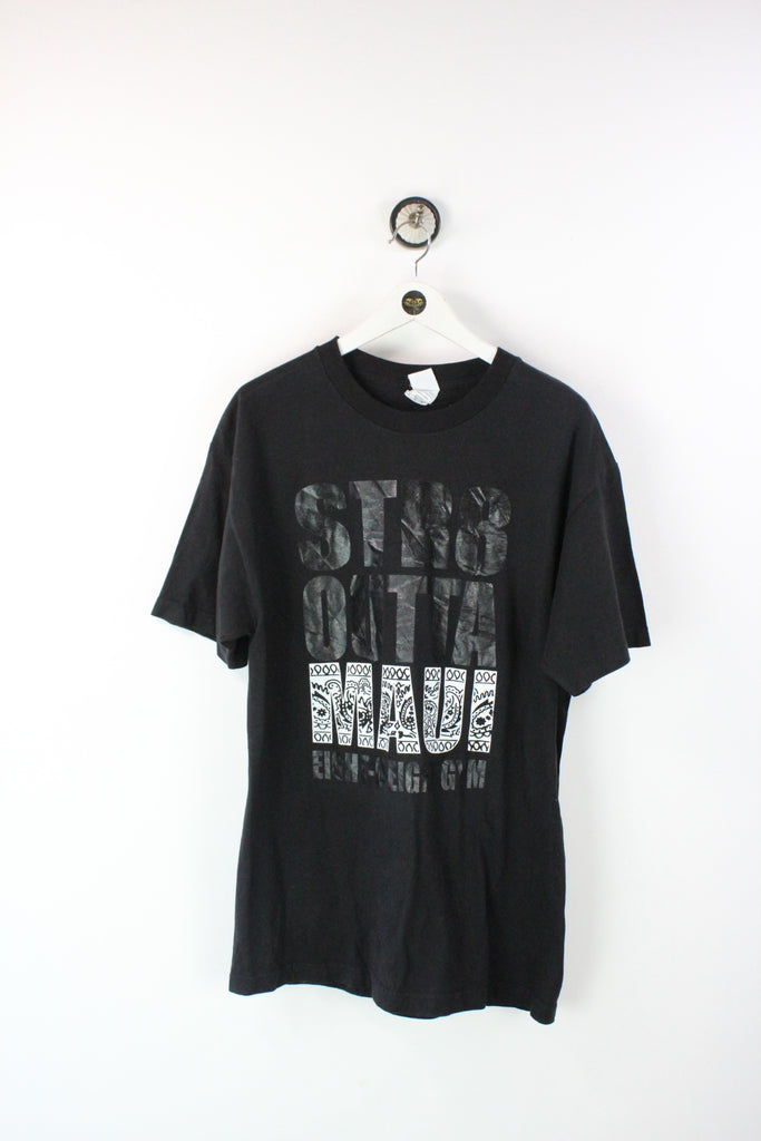 Vintage Black T-Shirt (L) - ramanujanitsez