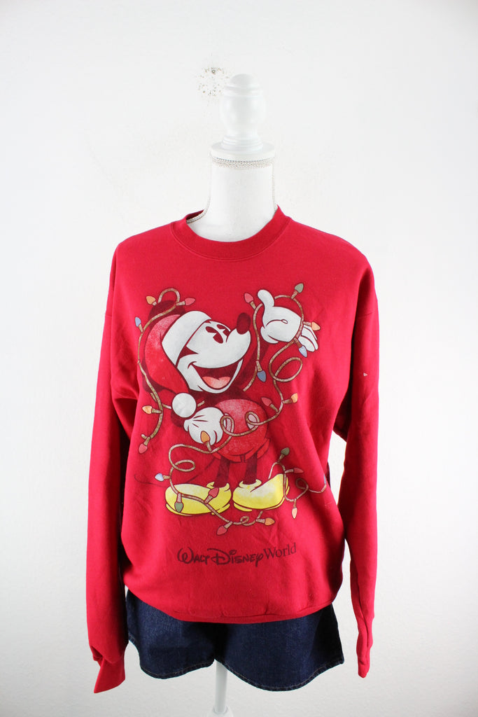 Vintage Mickey Mouse Longsleeve (M) - ramanujanitsez Online