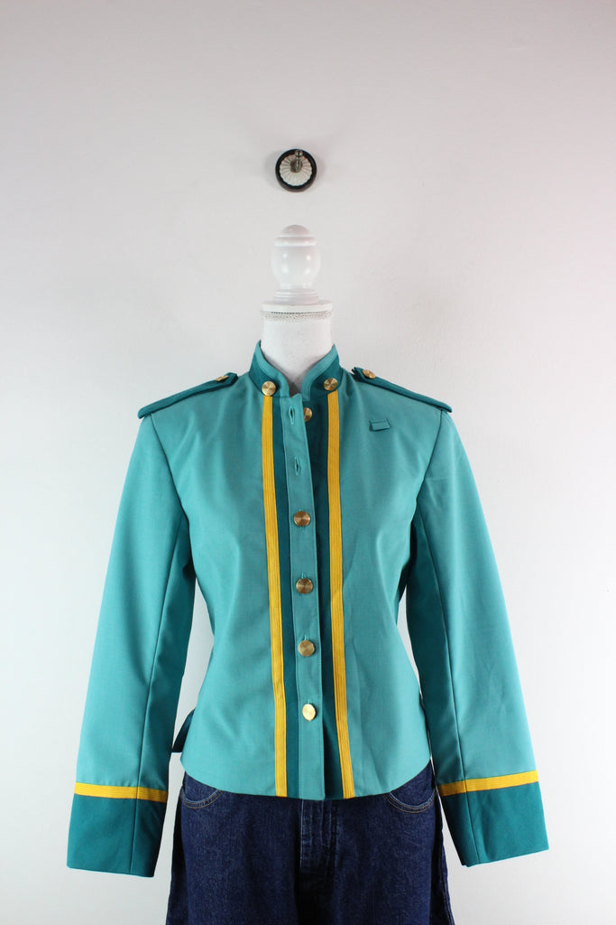 Vintage Turquoise Blazer (XS) - ramanujanitsez