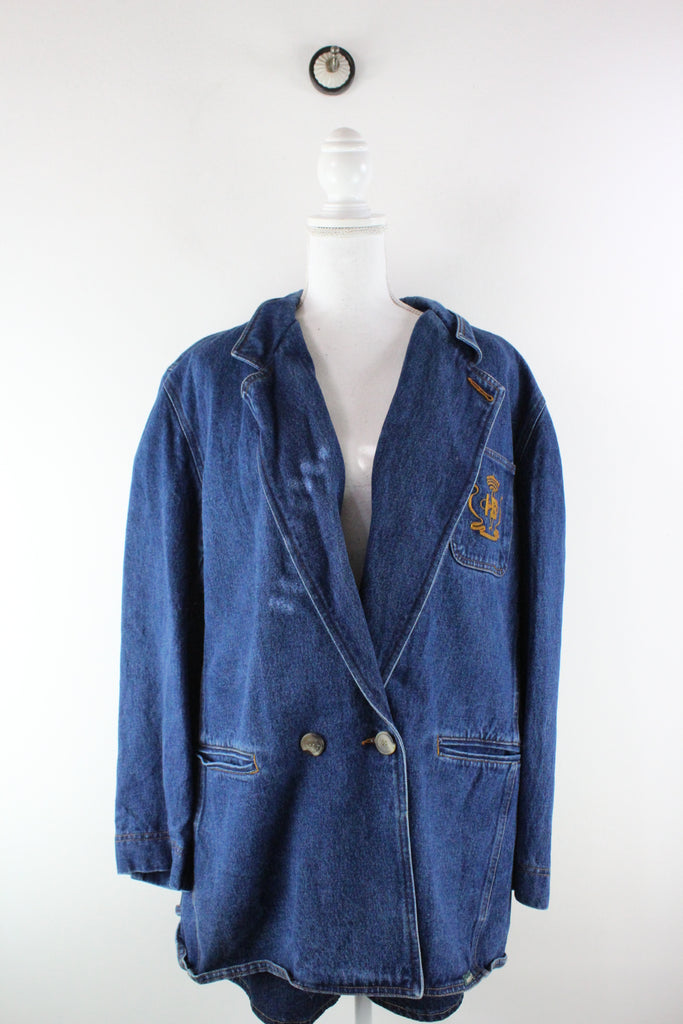 Vintage Oversize Denim Jacket (L) - ramanujanitsez