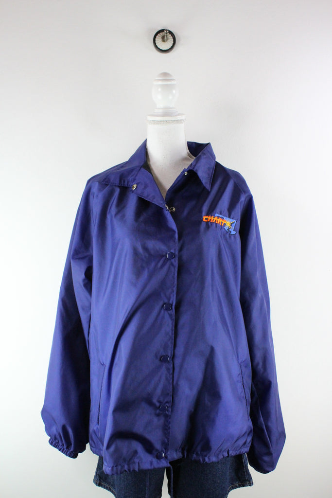 Vintage Purple Nylon Jacket (L) - ramanujanitsez