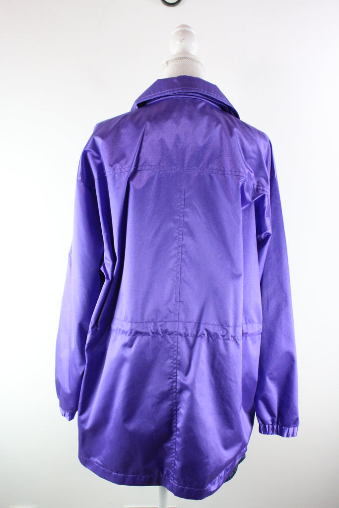 Vintage Monica Grey Nylon Jacket (L) - ramanujanitsez