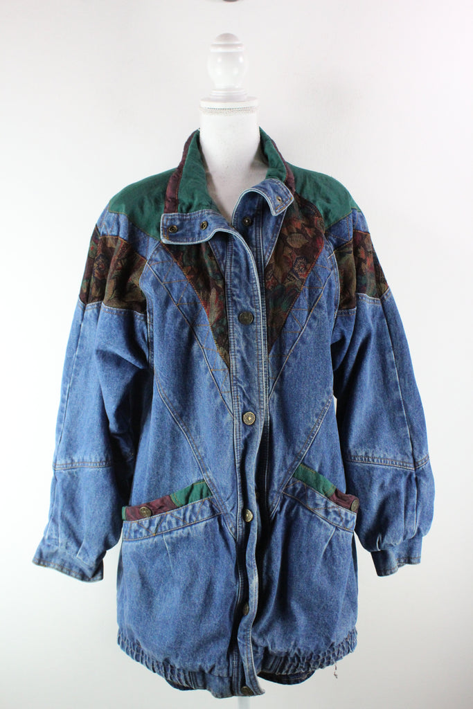 Vintage Current Seen Denim Jacket (M) - ramanujanitsez