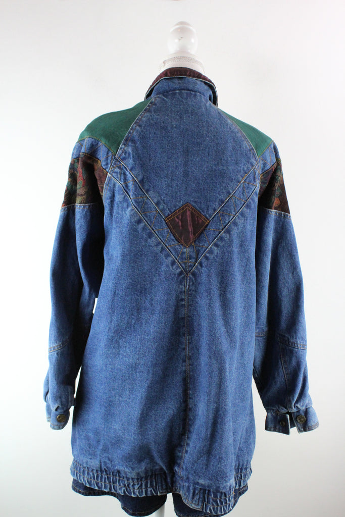 Vintage Current Seen Denim Jacket (M) - ramanujanitsez