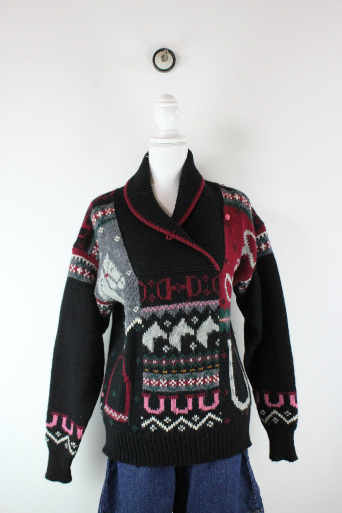 Vintage Wool Pullover (M) - ramanujanitsez