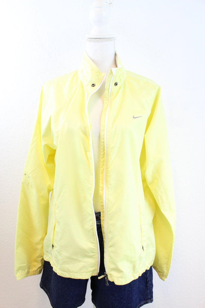 Vintage Yellow Nike Jacket (XL) - ramanujanitsez