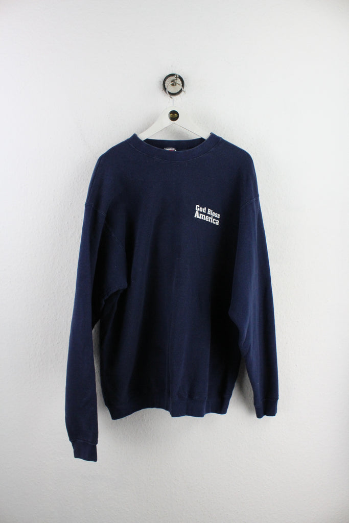 Vintage God Bless America Sweatshirt (XL) - ramanujanitsez