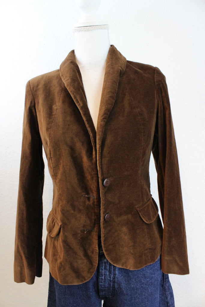 Vintage Brown Blazer (S) - ramanujanitsez