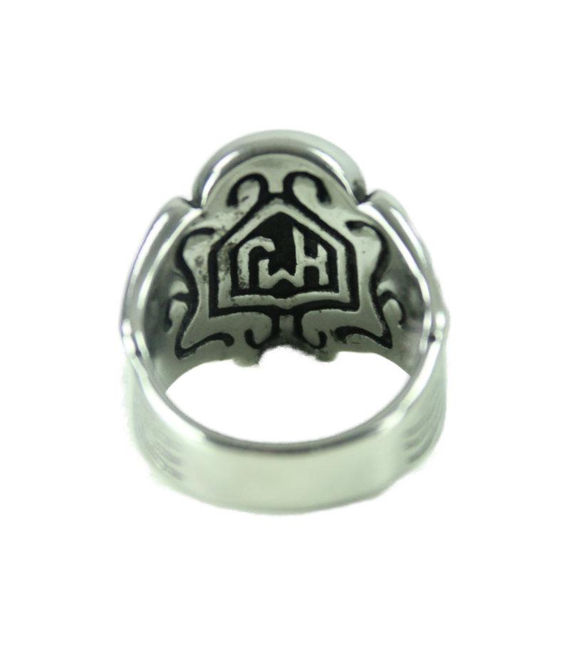 Angel Skull Stainless Steel Ring - ramanujanitsez