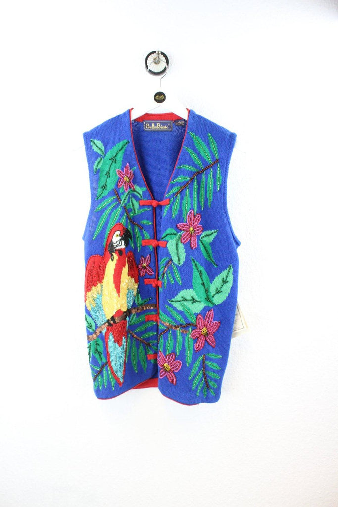 Vintage Colourful Hawaii Vest ( L ) - ramanujanitsez