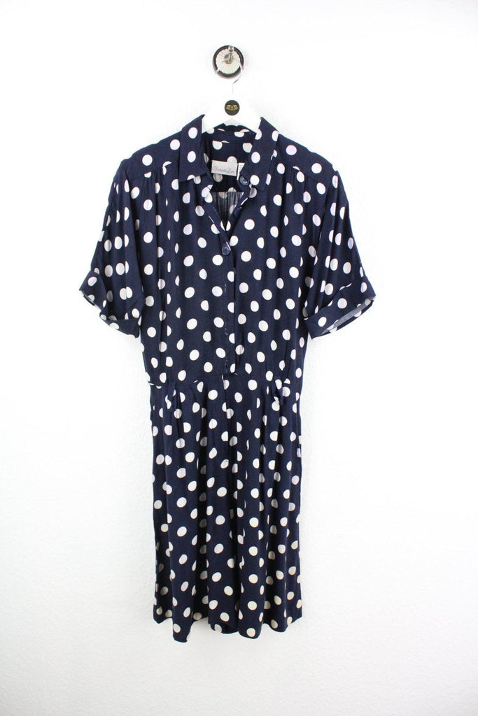 Vintage Dot Dress ( L ) - ramanujanitsez