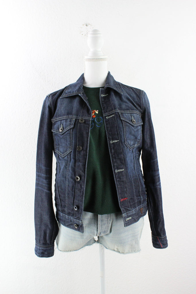 Vintage Guess Denim Jeans Jacket (S) ramanujanitsez 