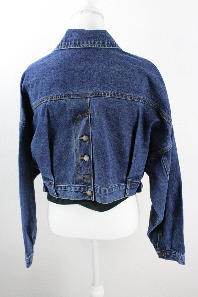Vintage Jupe Vendue Denim Jeans Jacket (L) ramanujanitsez 