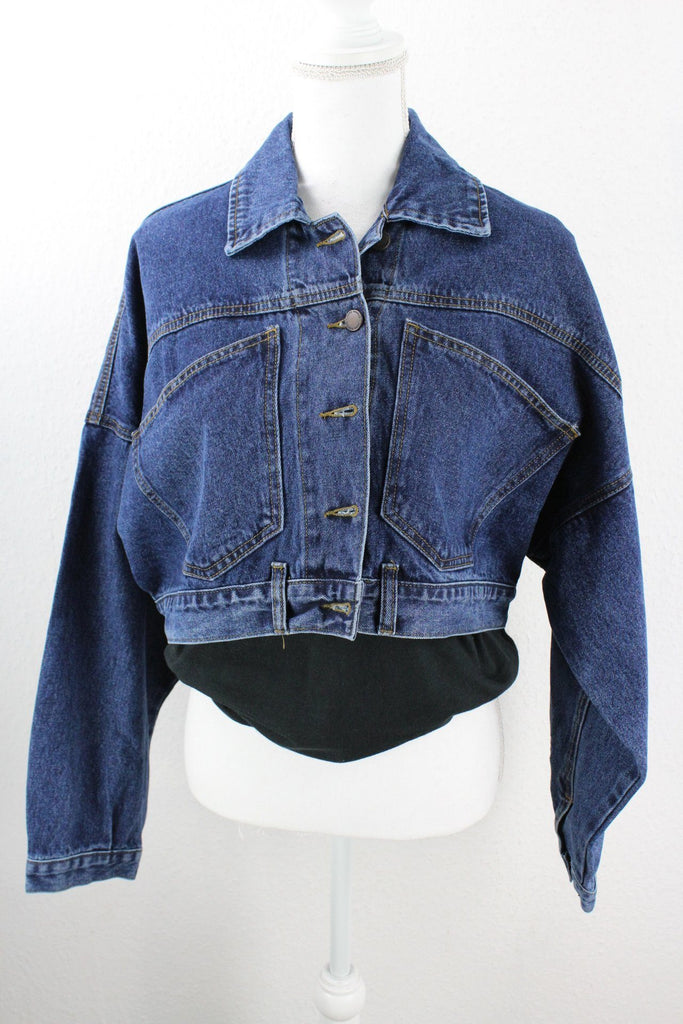 Vintage Jupe Vendue Denim Jeans Jacket (L) ramanujanitsez 