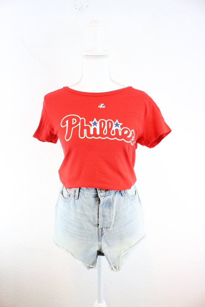 Vintage Majestic Phillies T-Shirt (XS) ramanujanitsez 