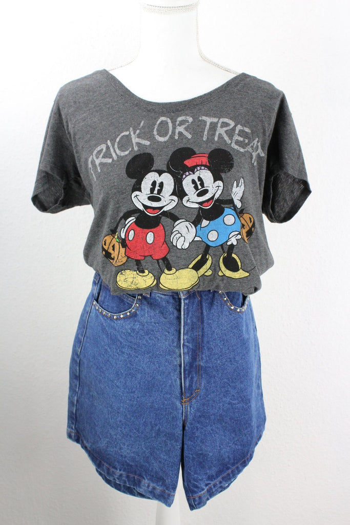 Vintage Mickey Mouse Halloween T-Shirt (L) ramanujanitsez 