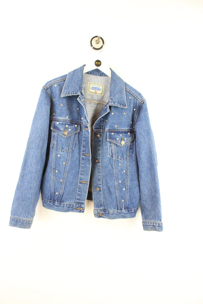 Vintage Pearl Denim Jacket ( L ) - ramanujanitsez