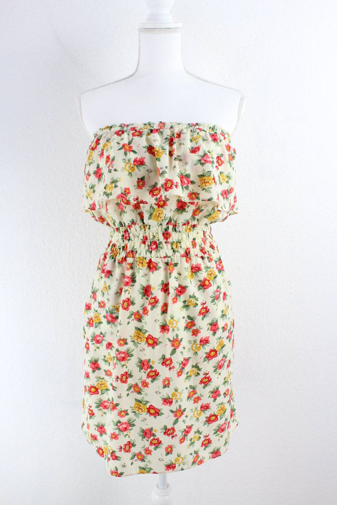 Vintage Petite Flower Dress (M) ramanujanitsez 