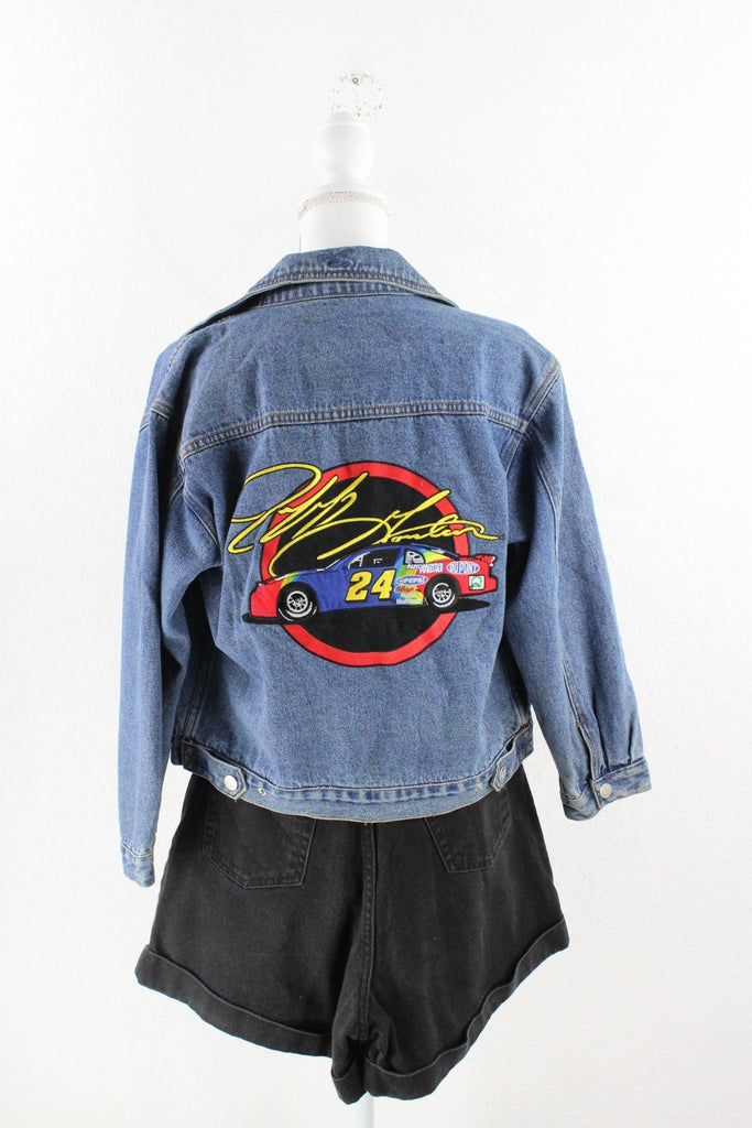 Vintage Race Denim Jacket (M) ramanujanitsez 