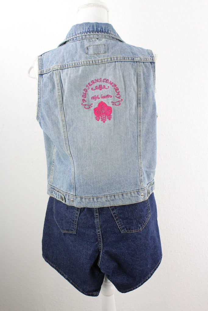 Vintage Ralph Lauren Denim Jeans Vest (L) ramanujanitsez 