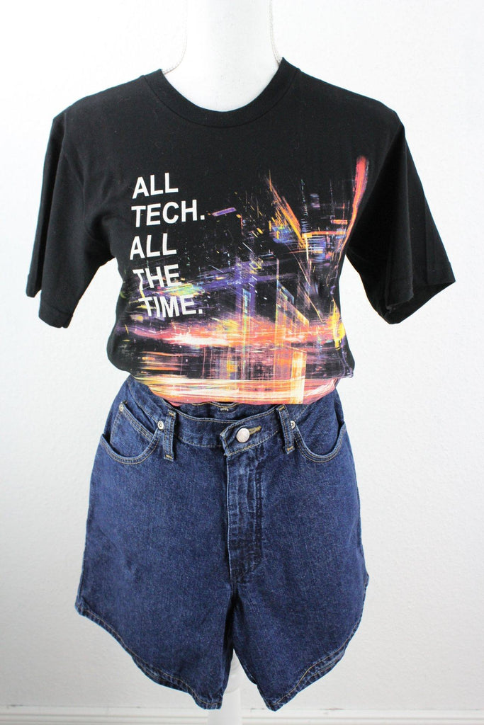 Vintage Tech Time T-Shirt (S) ramanujanitsez 